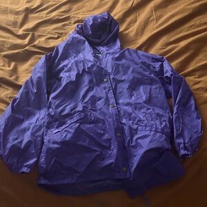 Men's Purple Windbreaker Jacket